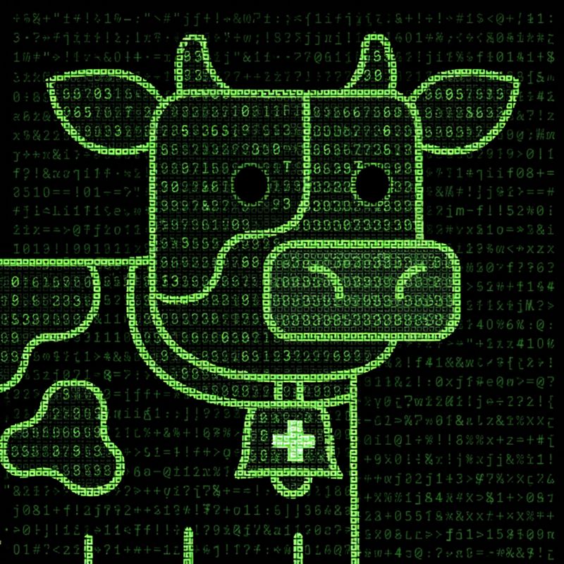 Ascii cow profile