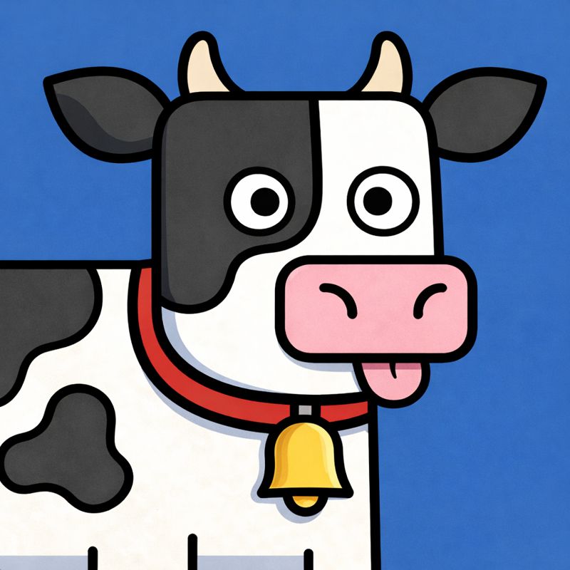 Derpy cow profile